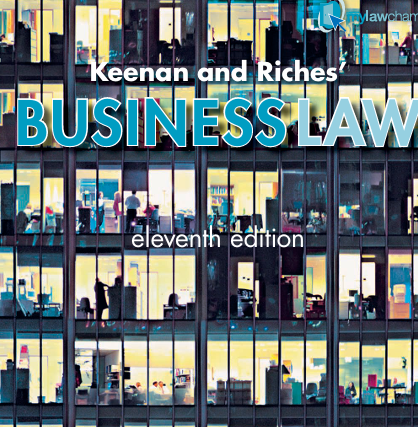 Keenan and Riches’ BUSINESS LAW