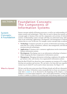 Foundation Concepts