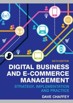 Digital Business  anD e-CommerCe  management