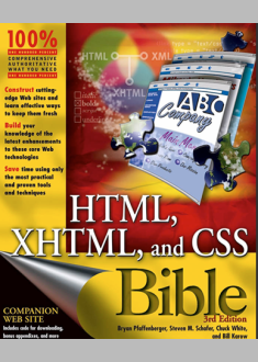 HTML, XHTML, and CSS Bible