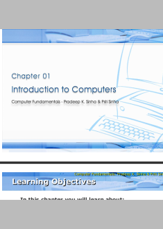  Introduction to Computers