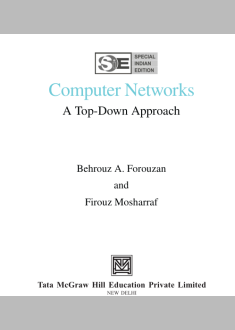 Computer Networks A Top-Down Approach