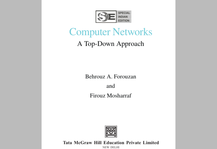 Computer Networks A Top-Down Approach
