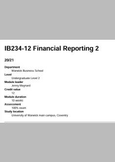 IB234-12 Financial Reporting 2