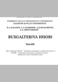 Buxgalteriya hisobi