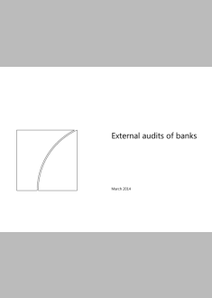 External audits of banks 