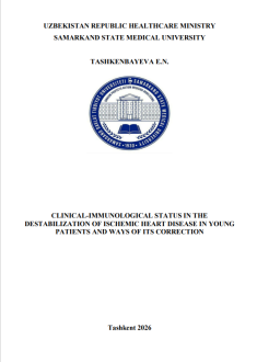 Clinical-immunological status in the destabilization of ischemic heart disease in young patients and ways of its correction