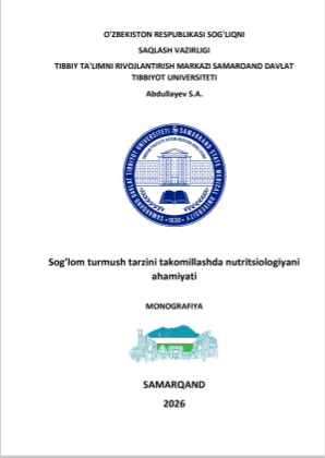 Sog’lom turmush tarzini takomillashda nutritsiologiyani ahamiyati