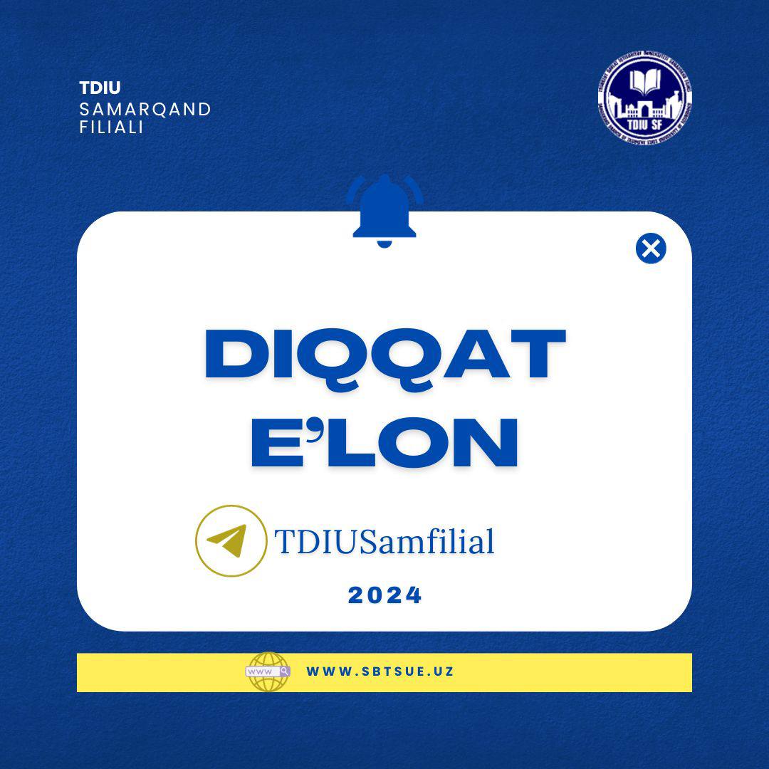 Admission has begun for the FOUNDATION (preparatory) course designed to prepare students for international joint education programs, offered in collaboration between the Samarkand branch of Tashkent State University of Economics and foreign universities!