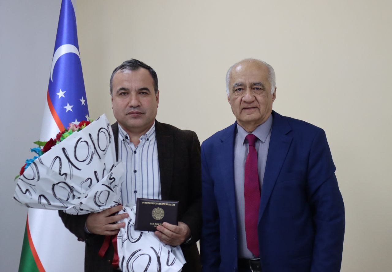 Iqtisodiyot fanlari doktori (DSc) dissertatsiya ishi.