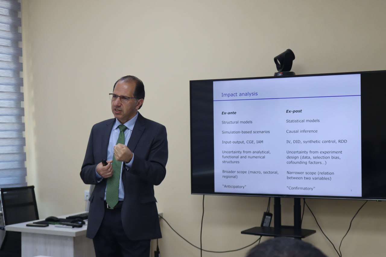 “Economics of Disasters” mavzusida xalqaro seminar-trening bo‘lib o‘tdi. 